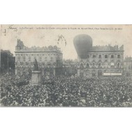 Nancy le 14 juillet 1908 le ballon le Condor grève